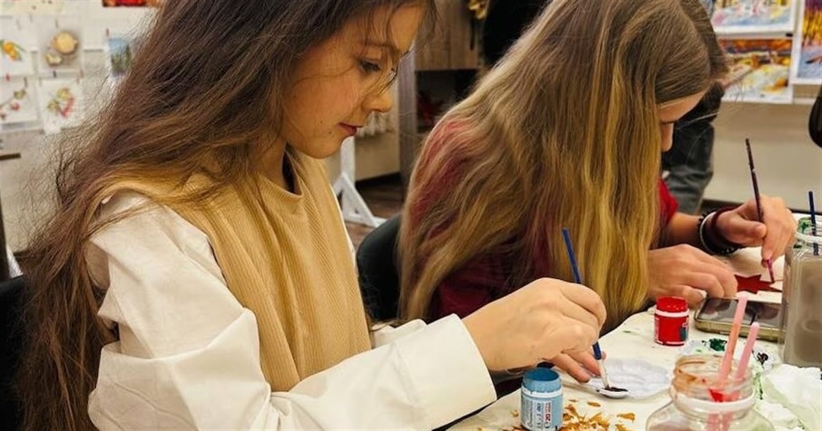 В Ізмаїлі відкрили виставку «Фарби зимової казки»