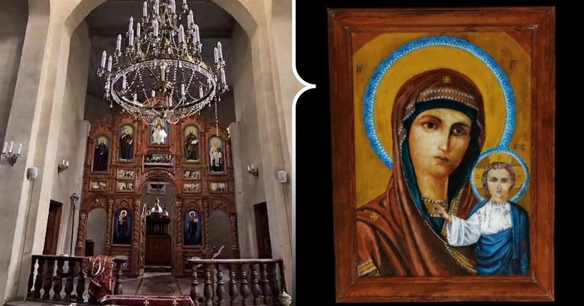 Ікона з окупованої Званівки на Донеччині зберігається у музеї на Рівненщині. Її врятував військовий