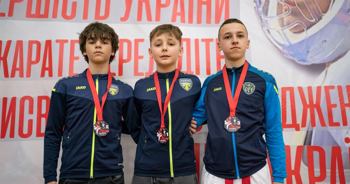 Спортсмени клубу "Січ" вибороли три бронзи на Кубку України та Першості України з карате