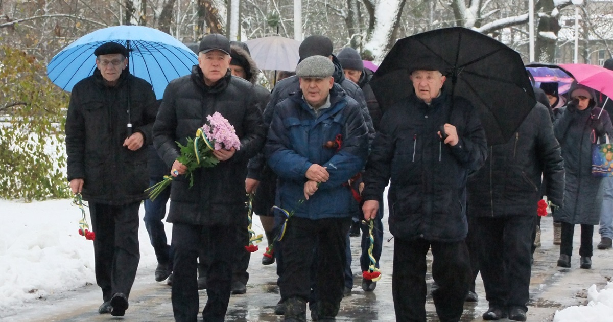 У Кагарлику вшанували ліквідаторів аварії на Чорнобильській АЕС
