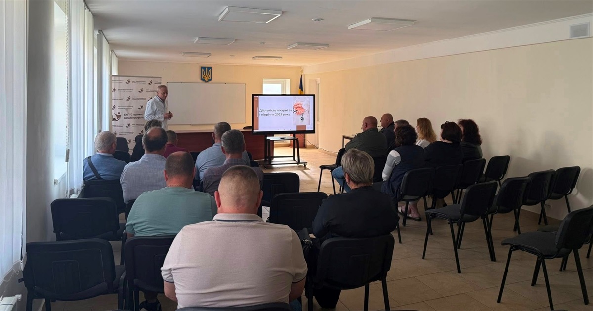 У Старокостянтинівській лікарні відбулася робоча зустріч з депутатами та старостами громад