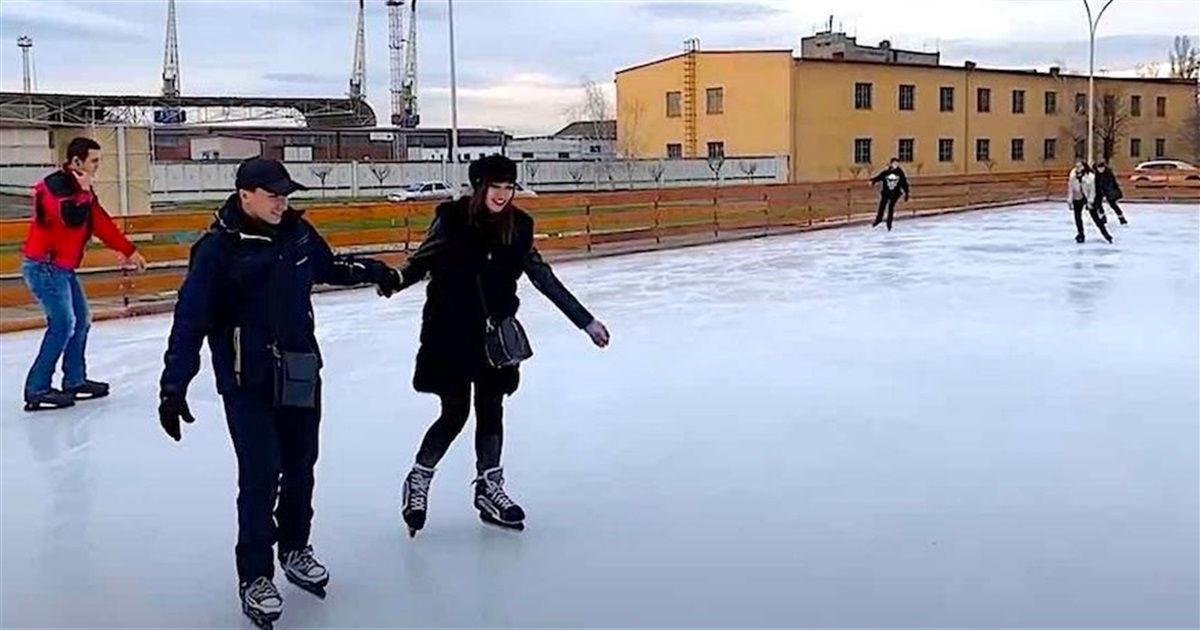 Ледовый каток в Измаиле кардинально поменяет свою локацию