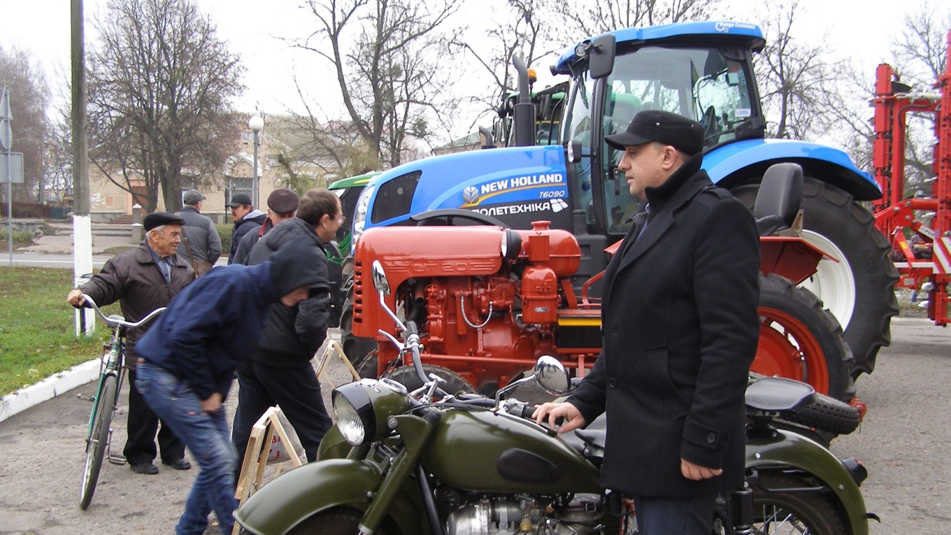 У Кагарлику відбулася виставка сільськогосподарської техніки