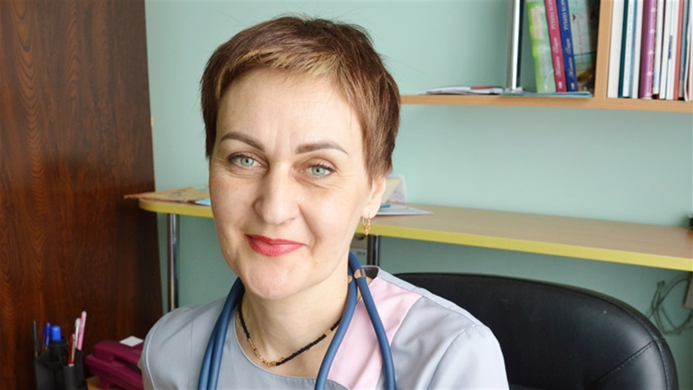 Наталія Кожем`яко - одна з трьох лікарок, яку вивчив собі Корюківський район
