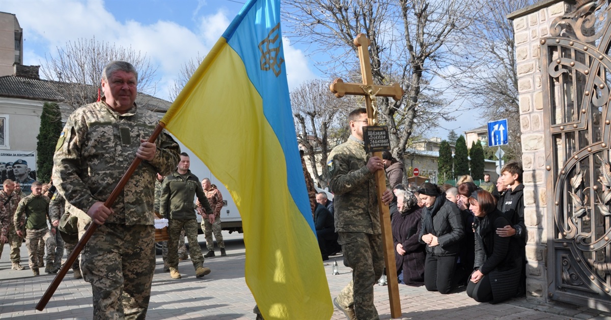 Додому назавжди повернувся з війни загиблий Герой Штурма Віктор із Заводського, що на Чортківщині