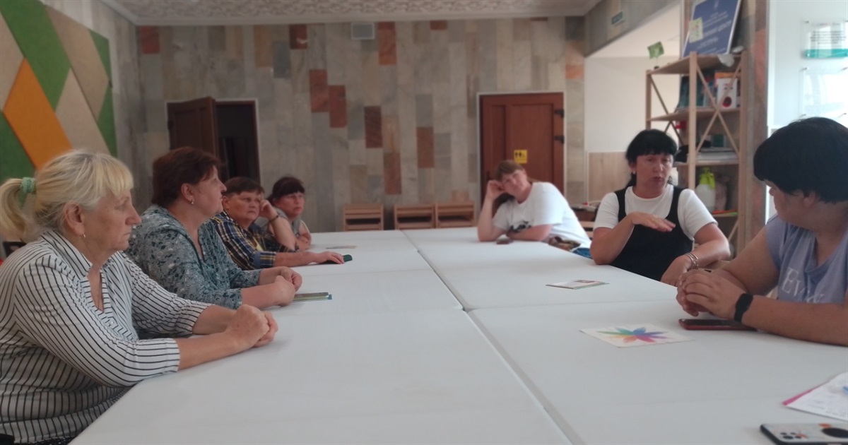 "Переїхала в Переяслав із Бахмута два роки тому": для жінок ВПО проводять психологічні тренінги