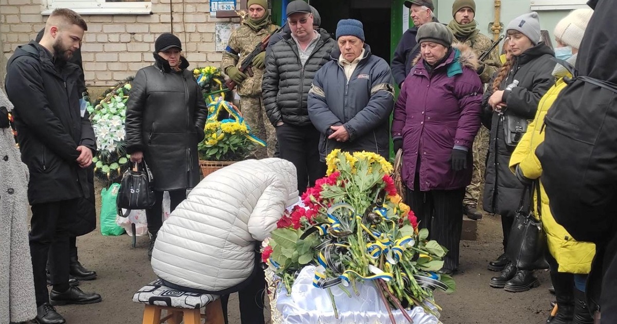 Первомайськ попрощався із захисником України Сергієм Григорчаком