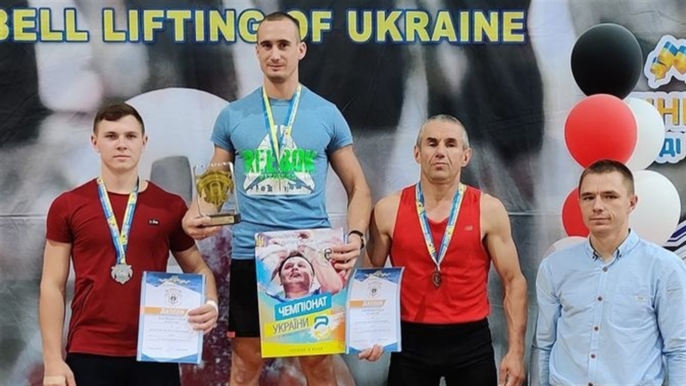 Переяславські гирьовики вибороли п’ять медалей на чемпіонаті України