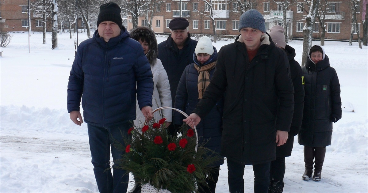У Білопіллі вшанували ліквідаторів наслідків аварії на ЧАЕС