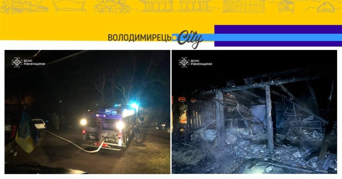 Пожежа у селі Суховоля, Рафалівської громади. Які збитки?