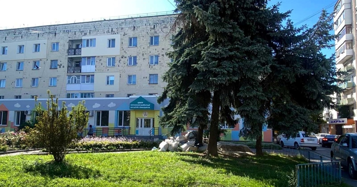 Звягелян попередили про зрізання трьох ялин поруч з центром реабілітації для дітей з інвалідністю