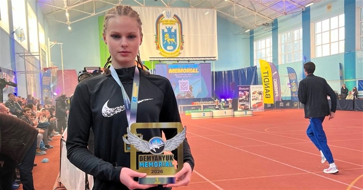 Старокостянтинівчанка з рекордом перемогла у Львові: «Найскладніший стрибок у мене ще попереду»