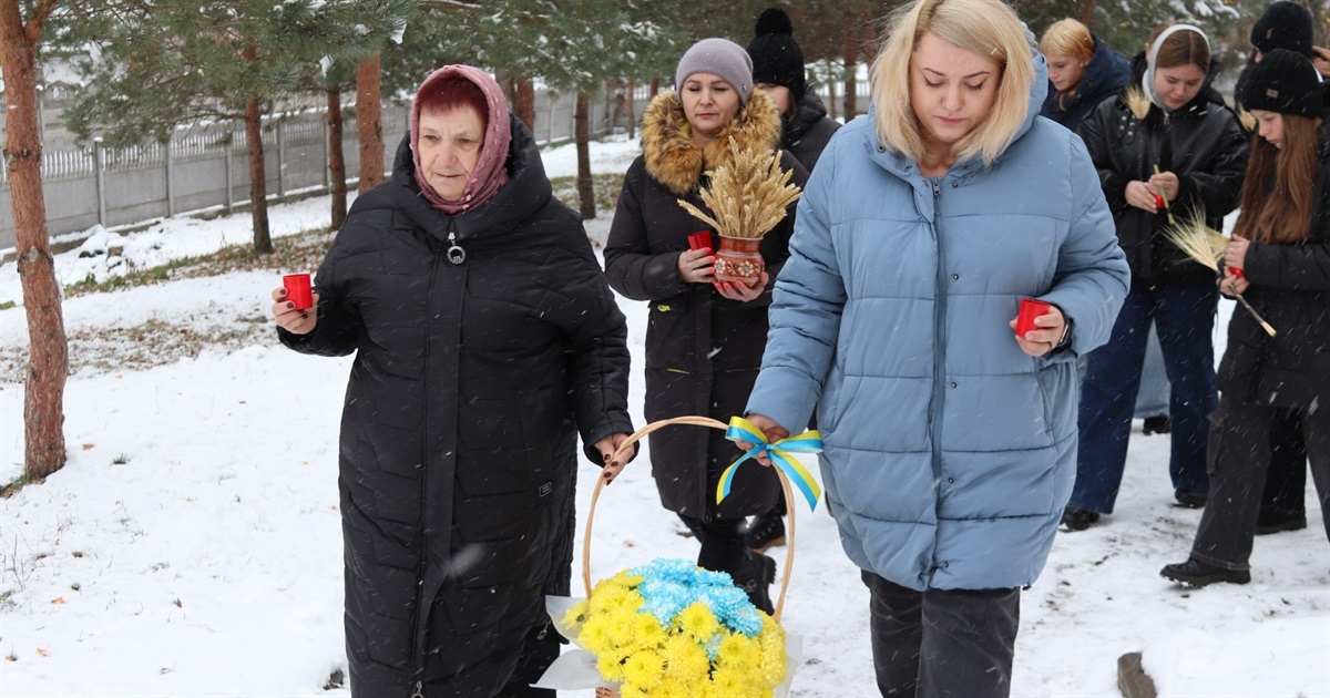 У селі Жуківці Жмеринської громади вшанували пам’ять жертв Голодомору