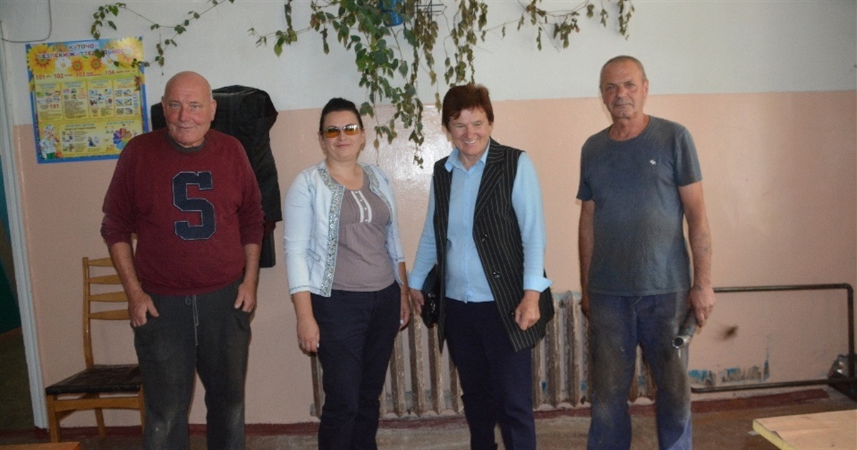 У Соснові на Переяславщині повністю замінюють систему опалення школи