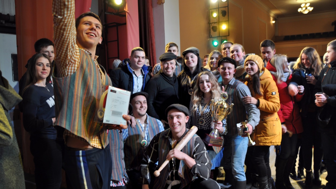 Осінній кубок Кременецької ліги КВН та зіркове журі у Кременці: п'ять фото і одне відео