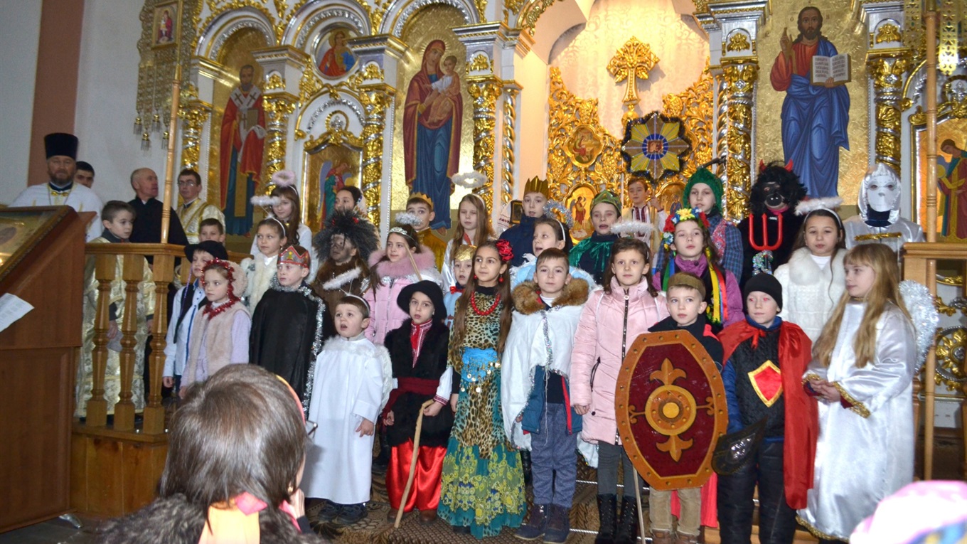 Дитячий вертеп у Соборі Преображення Господнього  вже більше десяти років