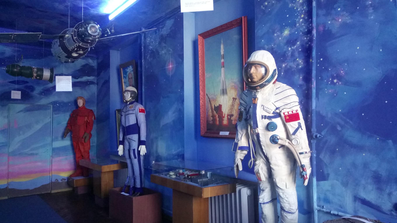 Що можна побачити у кімнаті космонавтики в музеї у Почаєві
