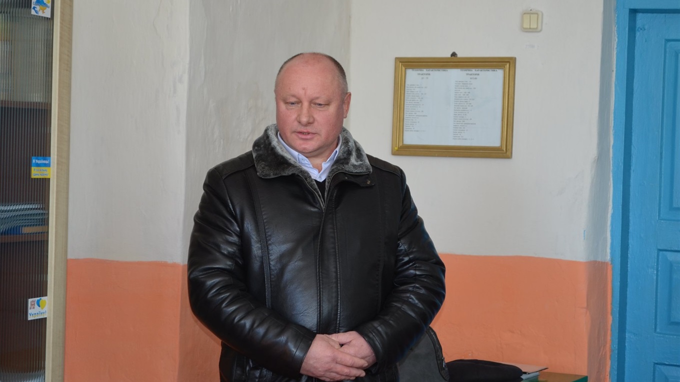 У Ярунському міжшкільному навчально-виробничому комбінаті новий керівник