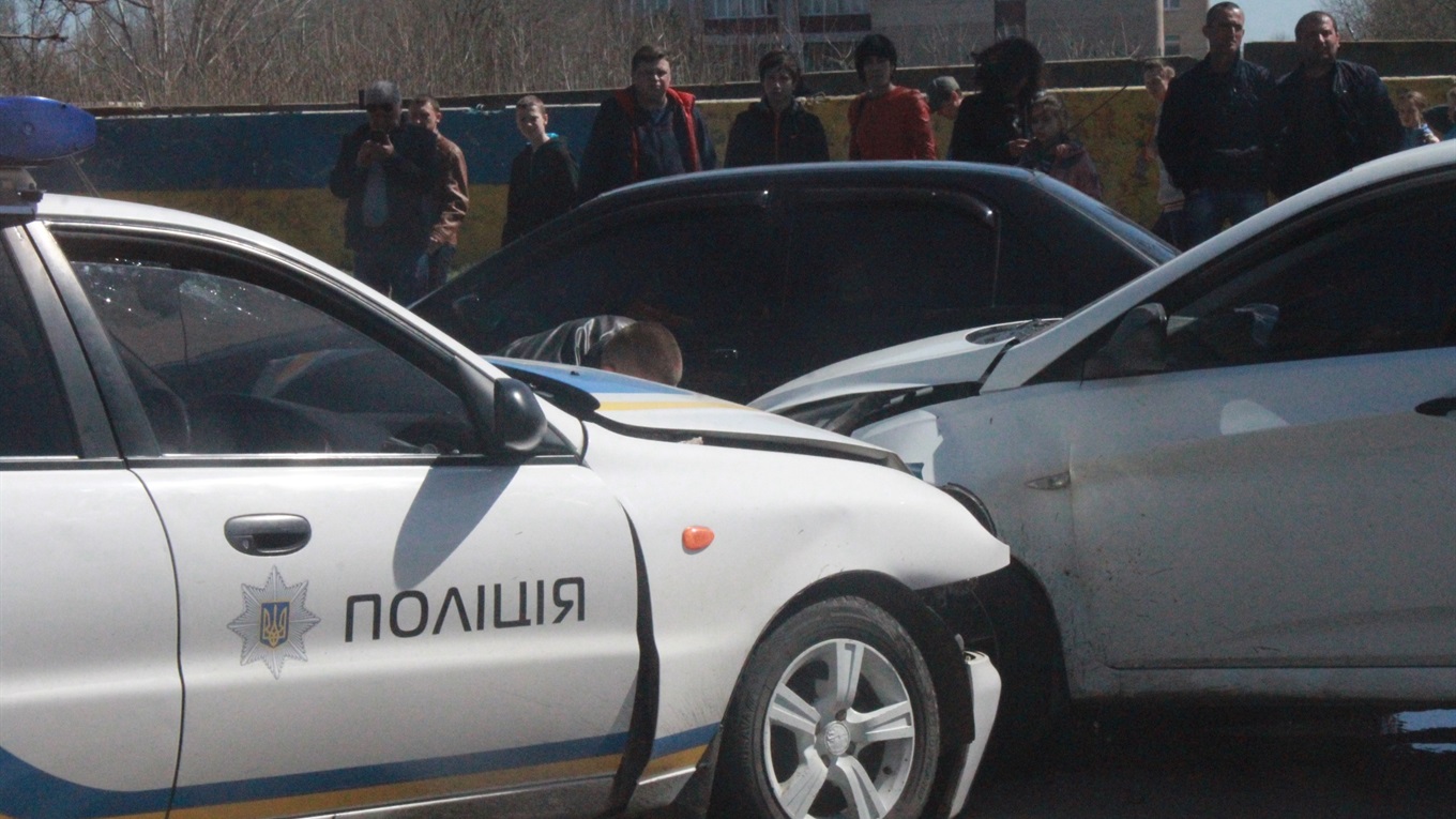 В погоне за нарушителем попали в ДТП