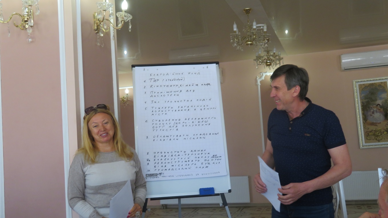 Стратегічна сесія: де шукати інвестиції та як туризм зможе покращити зовнішній вигляд громади