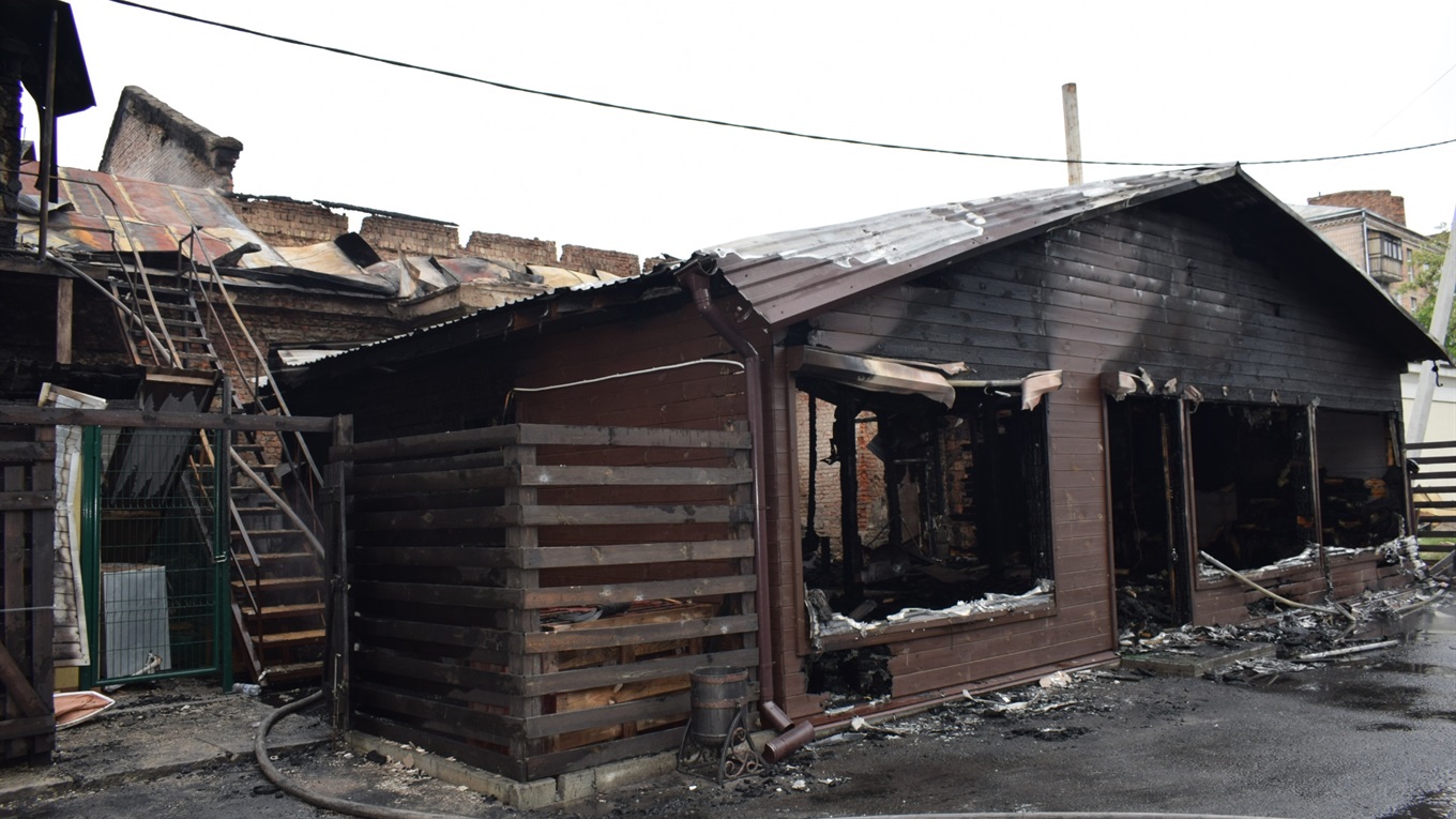Офіційно: причина пожежі в Молодіжному центрі – підпал