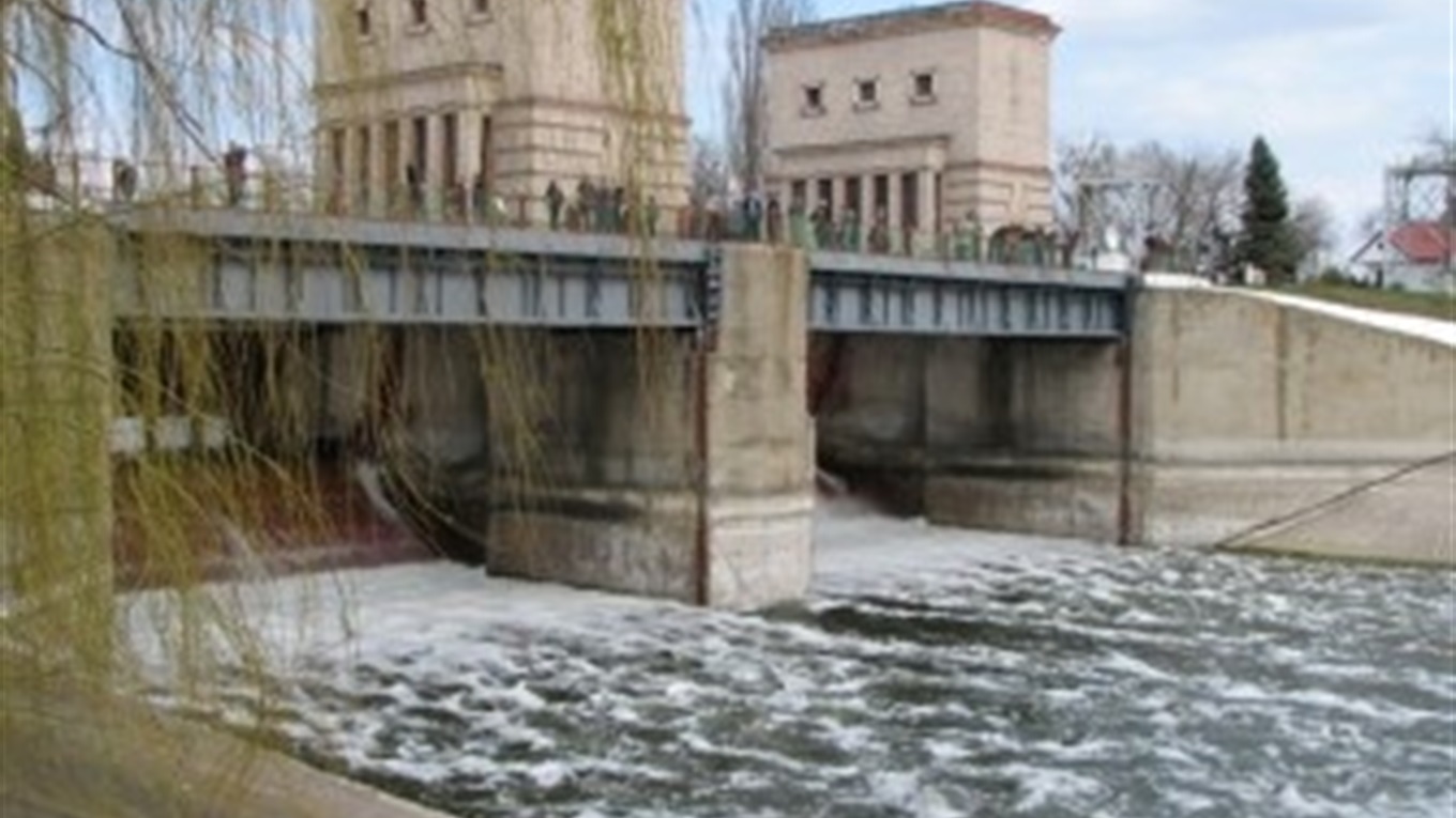 Появилось видео обмелевшего Каховского водохранилища