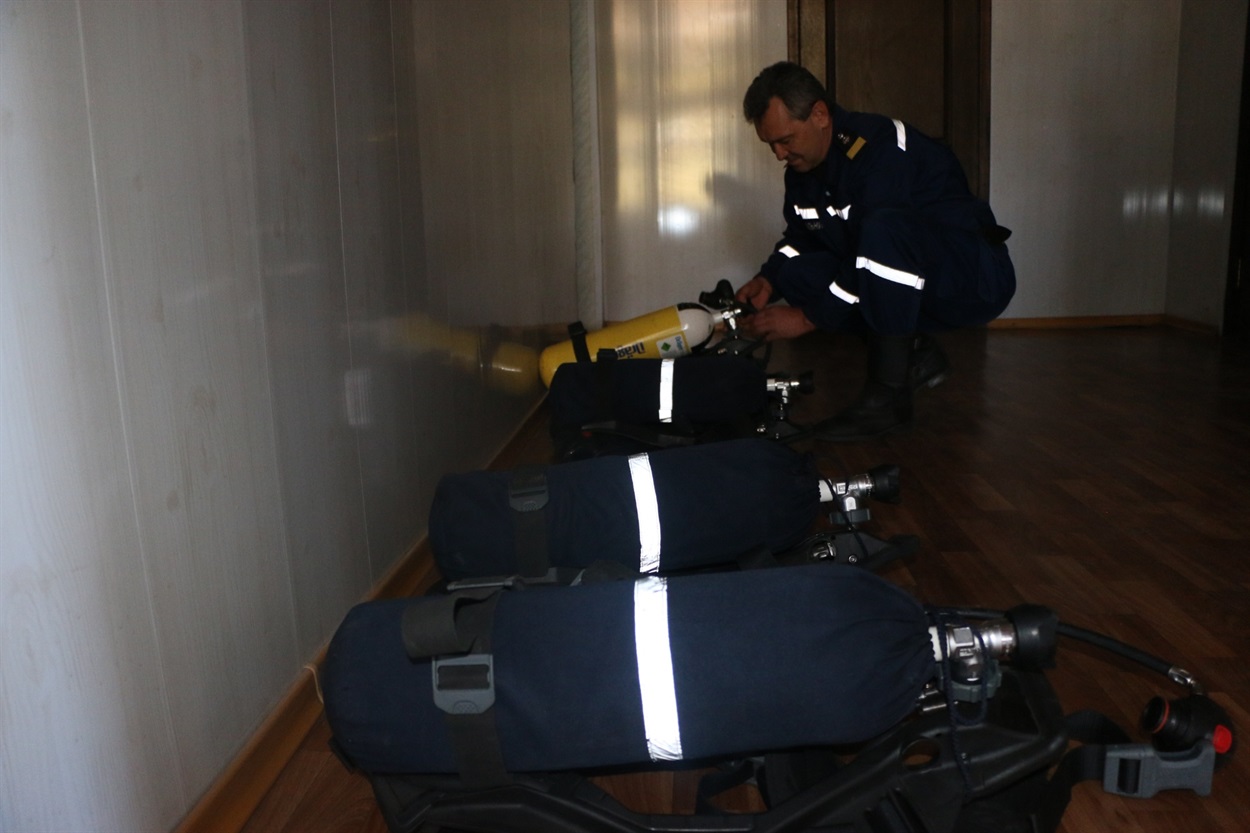 Проверка дыхательных аппаратов 