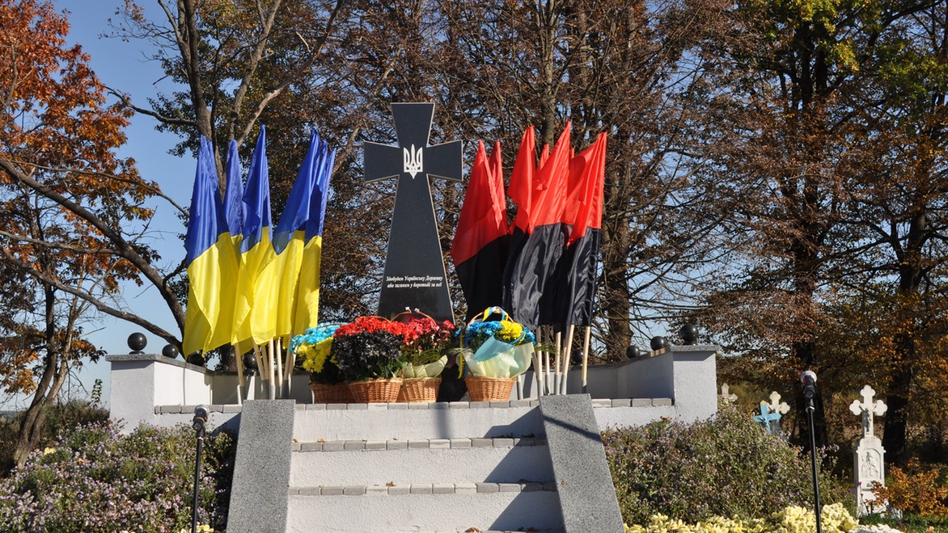 У Болохові — селі, яке було знищене радянською владою, відкрили Сквер пам’яті минулих літ
