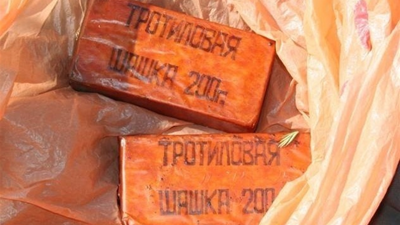 Півтора кілограма тротилу приніс житель Волновахи до відділу поліції