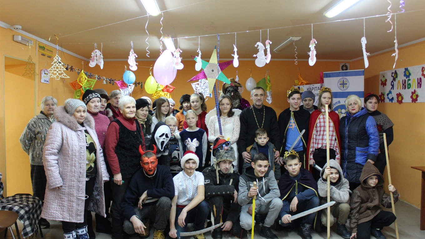 Волноваські діти взяли участь у вертепі 