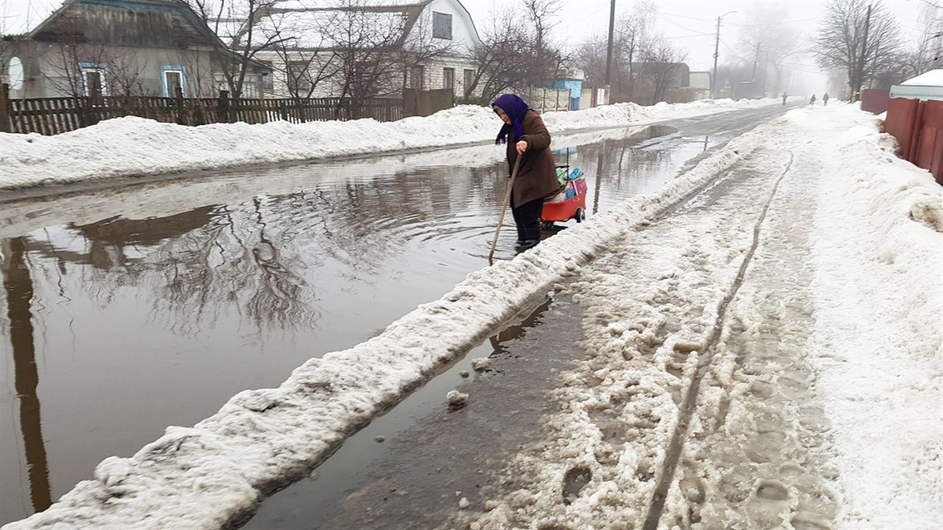 Менські вулиці перетворюються на водойми. Фотофакт