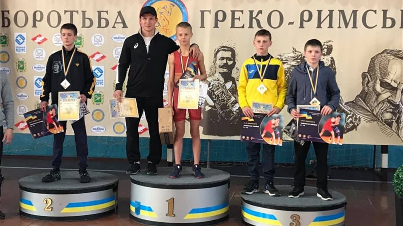 Сергей Кузнецов из Волновахи стал чемпионом Украины по греко-римской борьбе