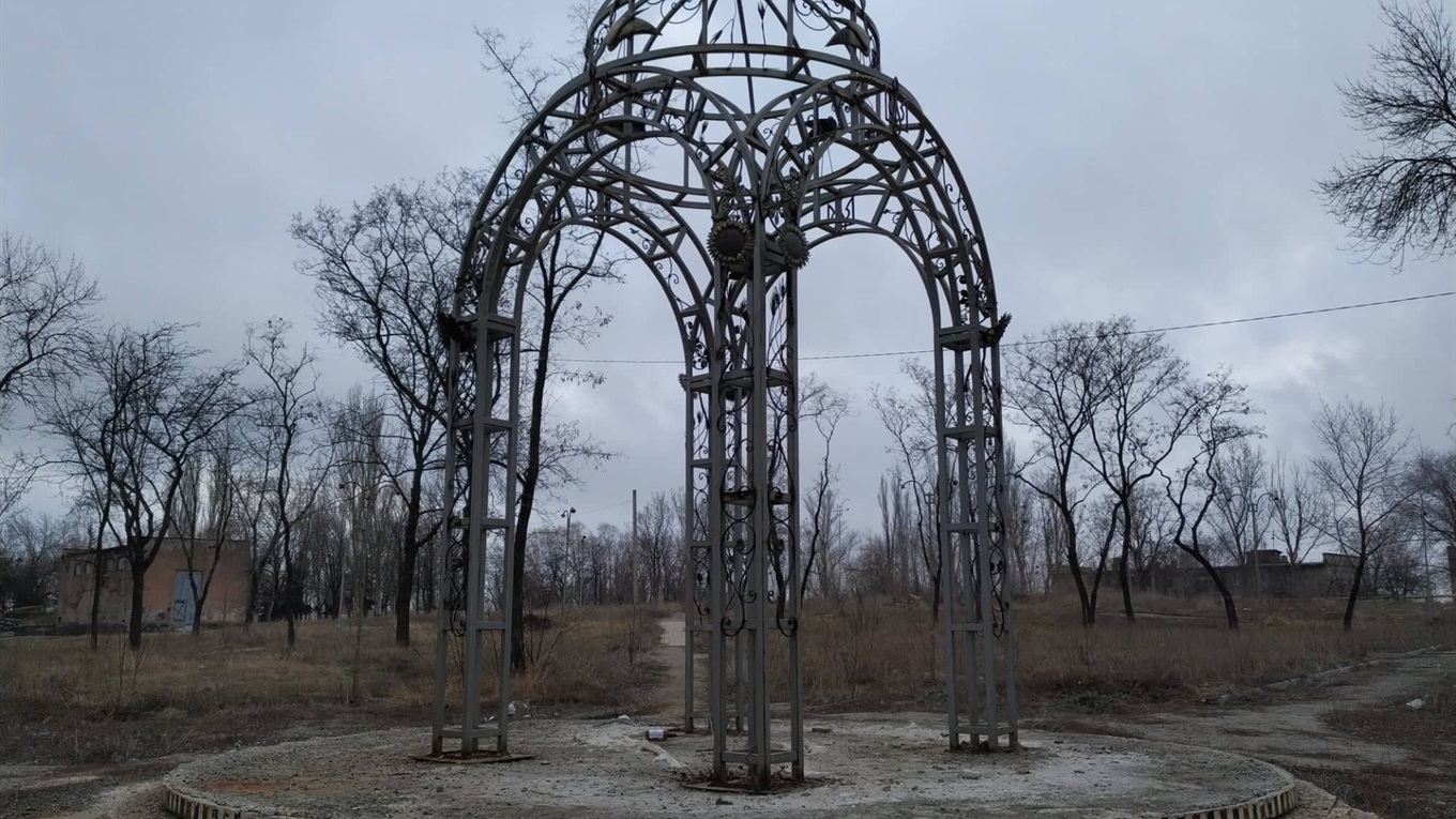 Центральний міський парк Торецька реконструюють за кошти місцевого бюджету