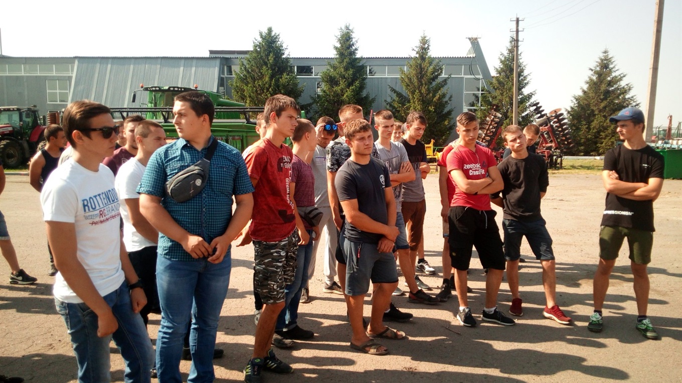Студенты Волновахского ПТУ ознакомились с современными технологиями на местном предприятии