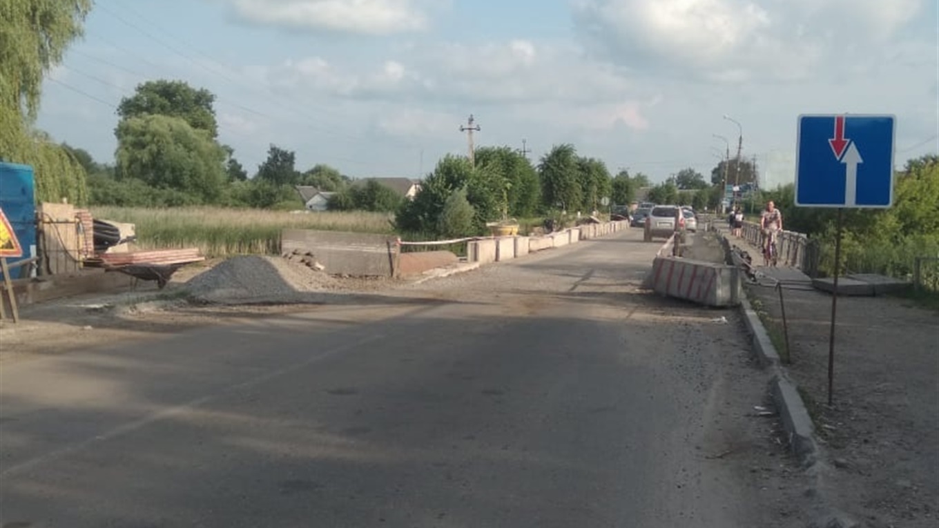 На капітальний ремонт мосту через річку Случ витратять ще 15 мільйонів гривень