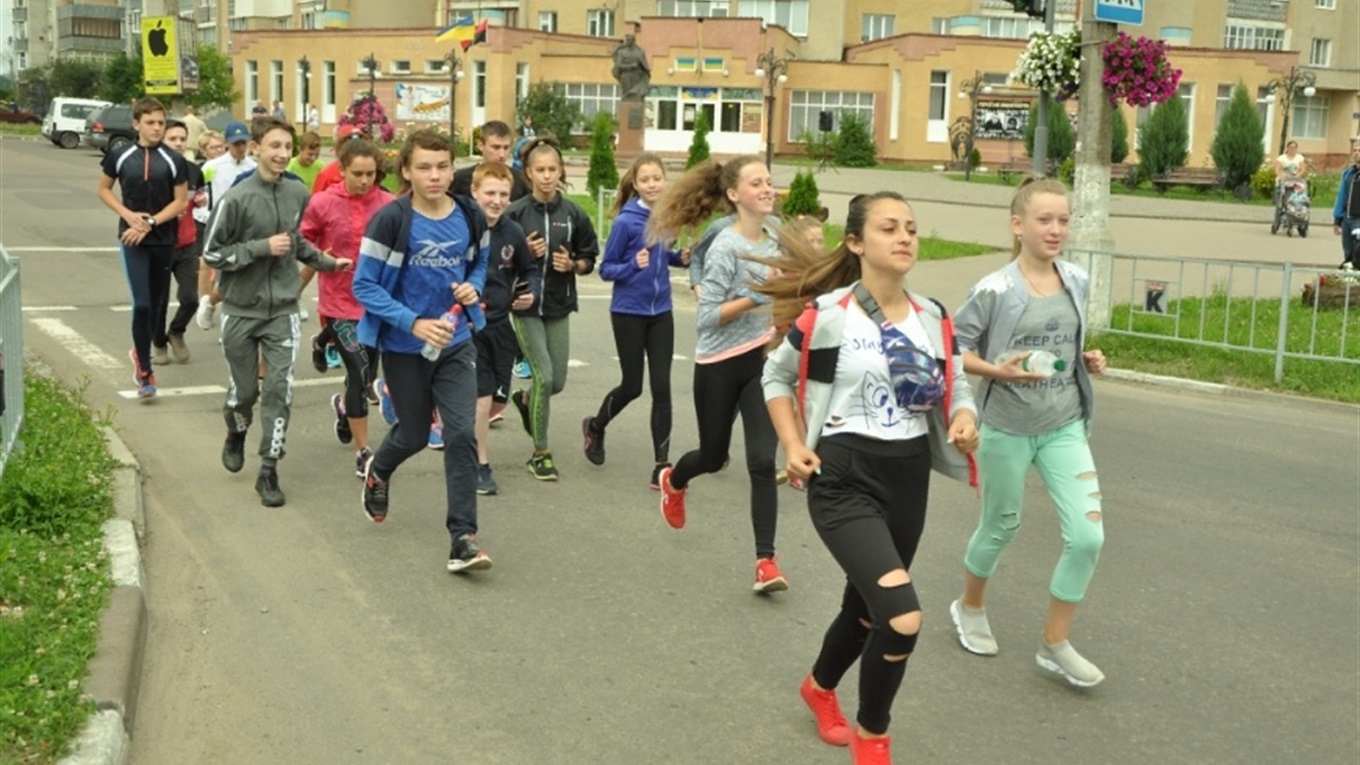   Вулицями Калуша відбувся пробіг пам'яті  Павла Ліщинського