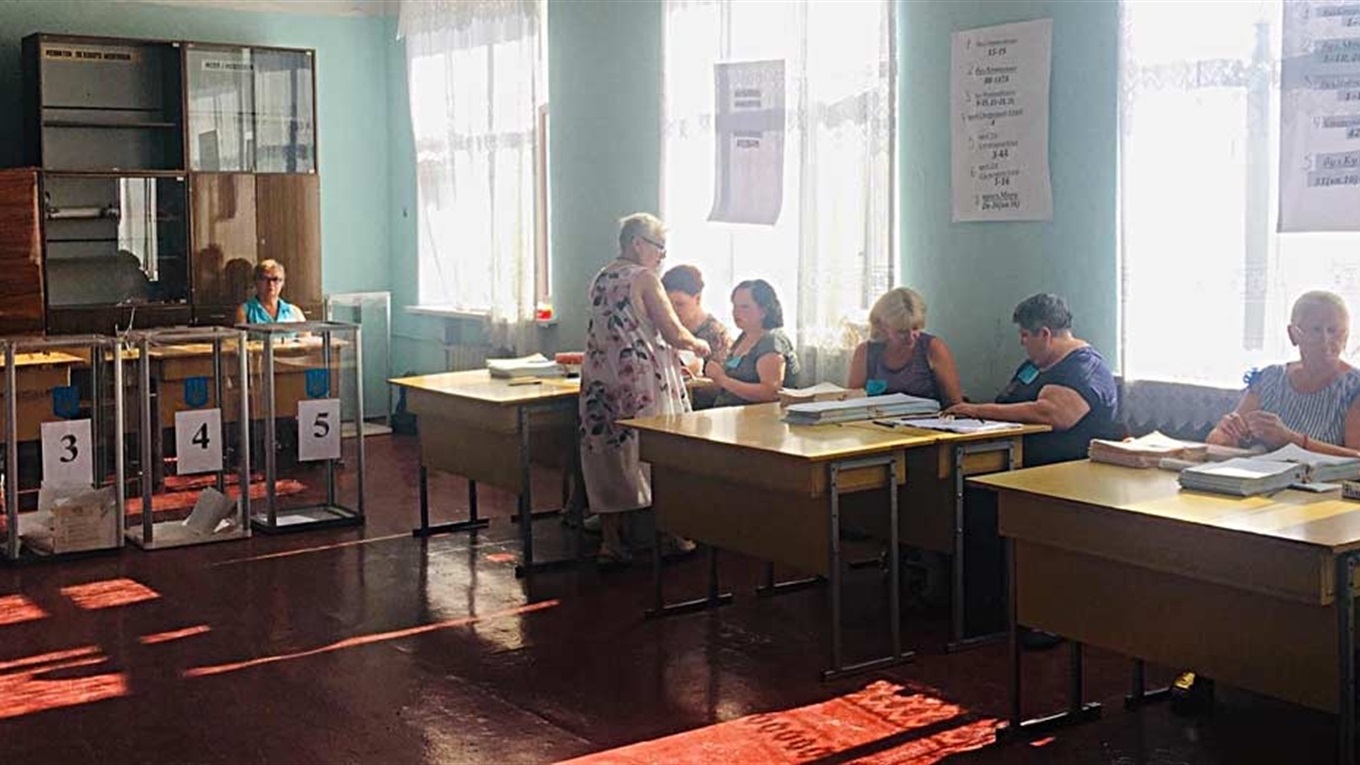 В Измаиле вовремя открылись все избирательные участки. Но есть трудности