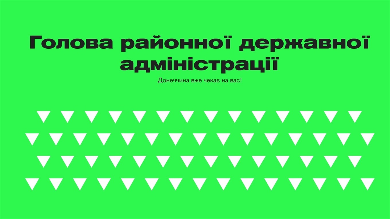 Нових голів райдержадміністрацій Донецької області шукатимуть за допомогою "соціального ліфту"