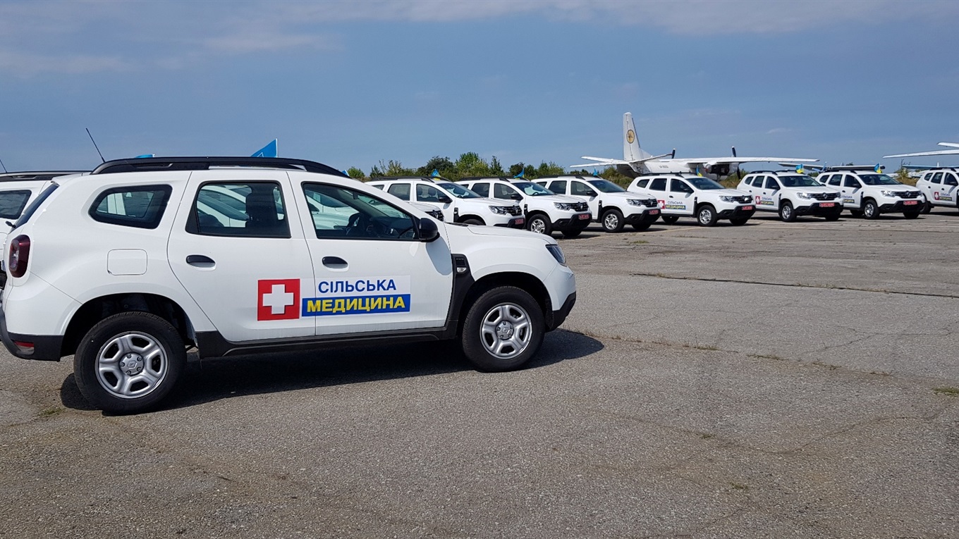 Амбулаторія з району отримала новий автомобіль