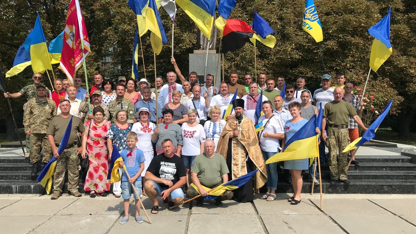 Гуляйполе та Пологи об’єднала «Хода гідності» захисників і волонтерів