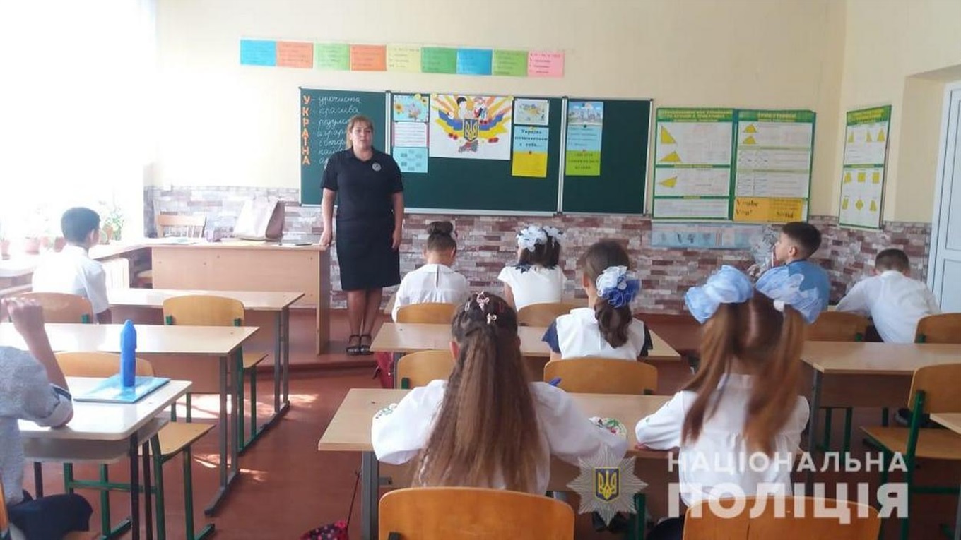 В Измаиле полицейские учили детей правилам дорожного движения