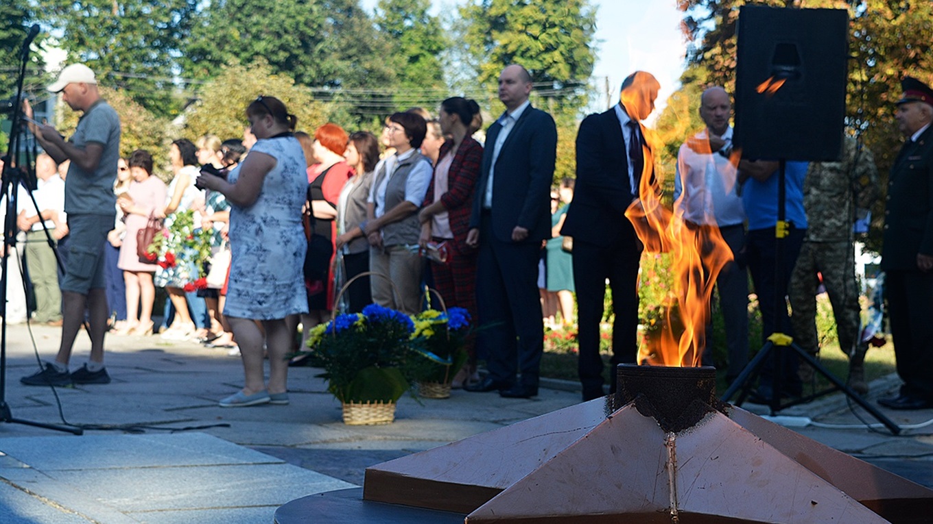 День визволення від нацистів. У Гадачі згадували про жертв нацистської окупації міста
