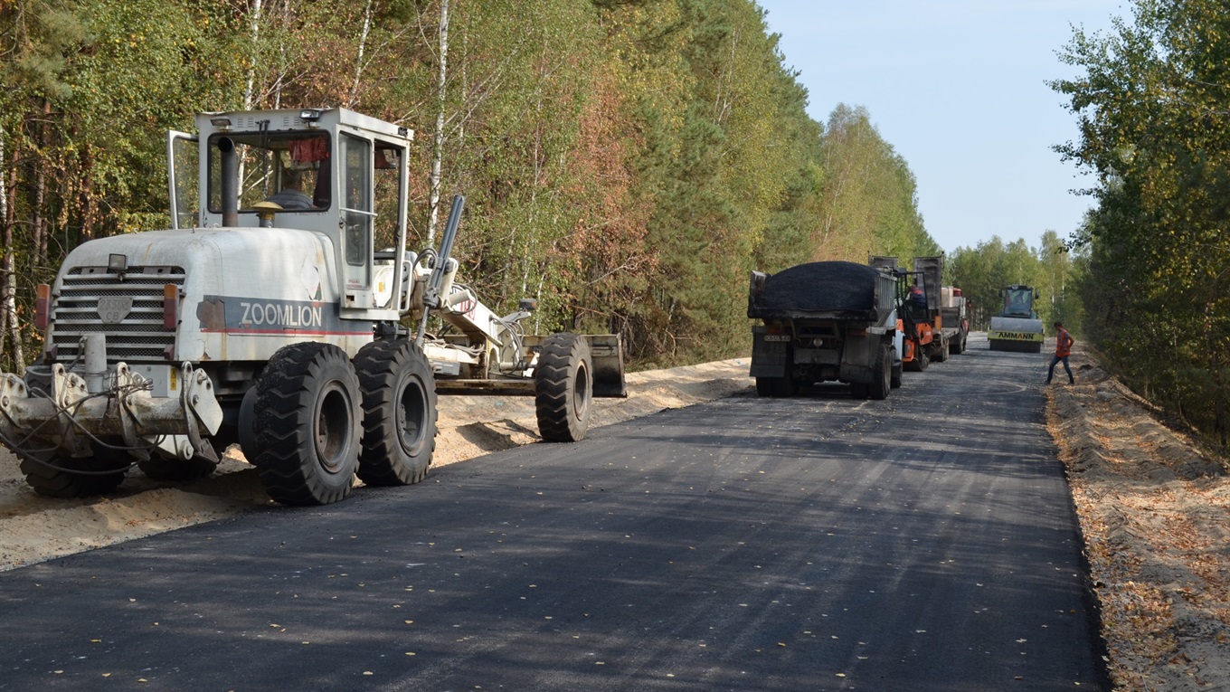 На Корюківщині знову ремонтують «перелюбську» дорогу 