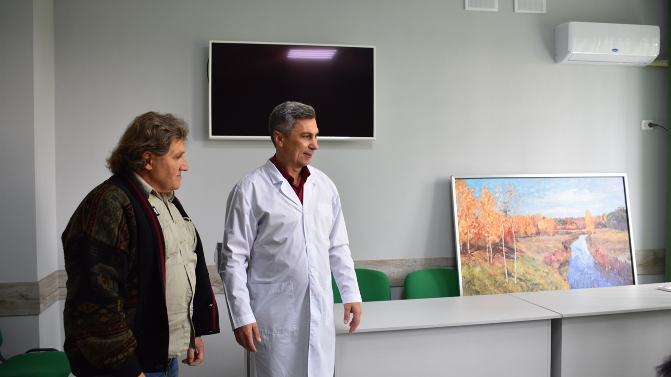 Як картина Левітана “Золота осінь” потрапила в Нижньосірогозьку райлікарню