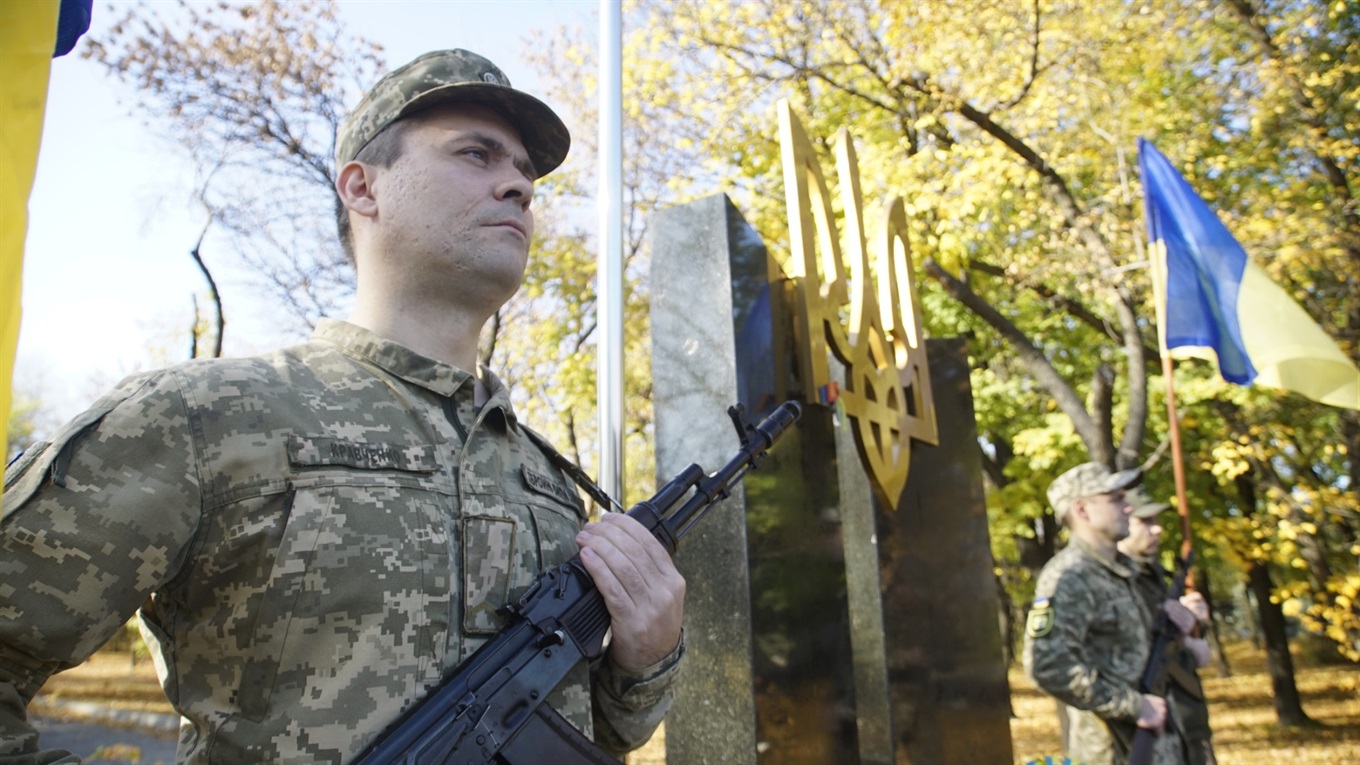 В Добропіллі та районі вшанували воїнів, загиблих під час збройного конфлікту на Донбасі