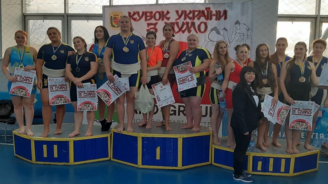 Переяславські сумоїстки були серед найкращих на Кубку України