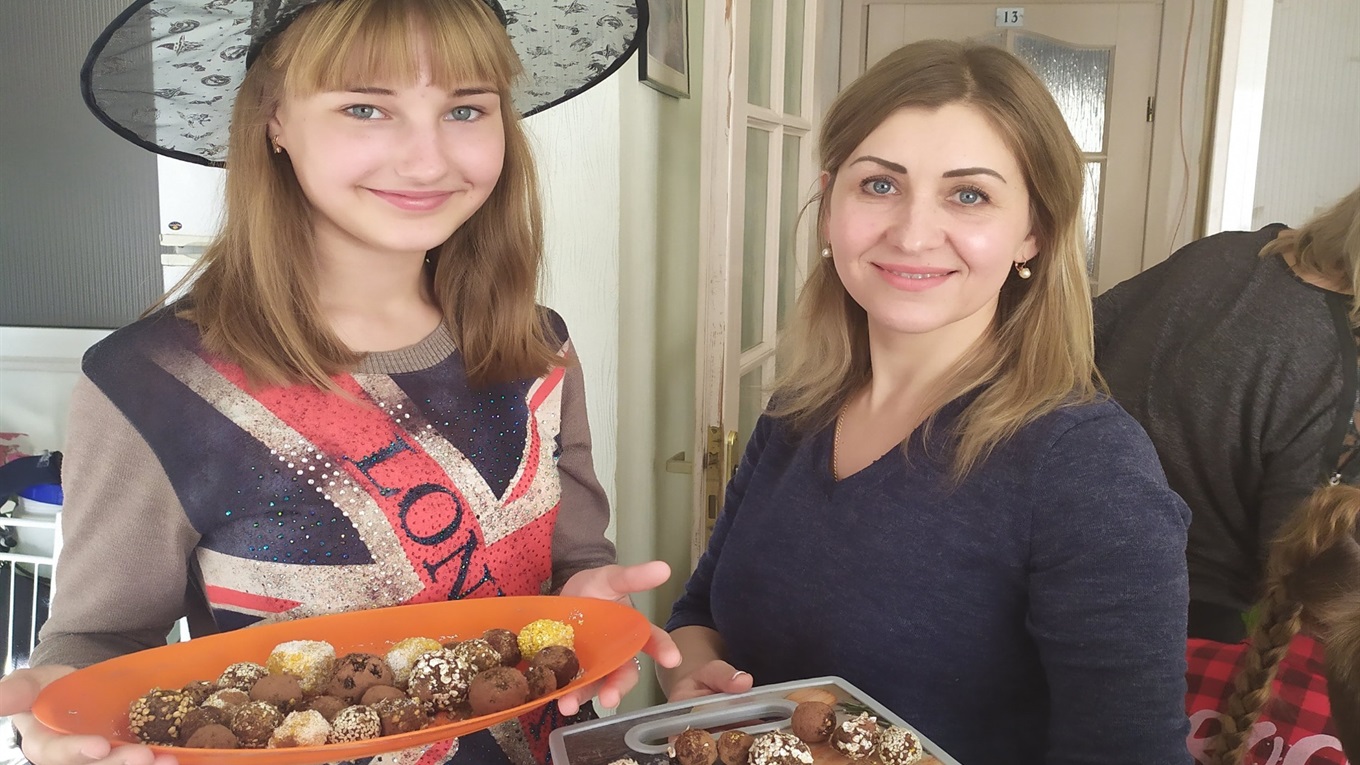 Для торецьких школярів провели майстер-клас із виготовлення шоколаду