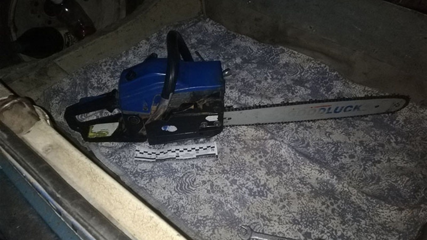 У Волноваському районі правоохоронці виявили чоловіка, який випилював дуби
