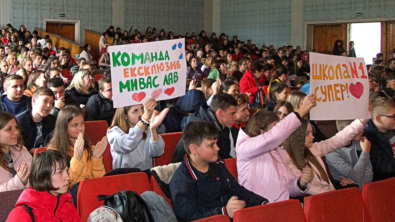 Школярі Кагарличчини змагалися у КВК