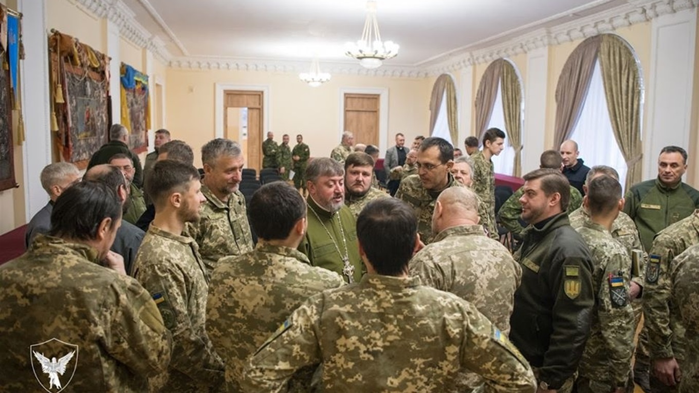 Капелан зі Старокостянтинова став учасником навчань, які проводять канадські колеги